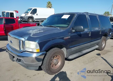 2003 Ford Excursion Xlt из США, поврежденный, VIN 1FMNU40S73EA24950